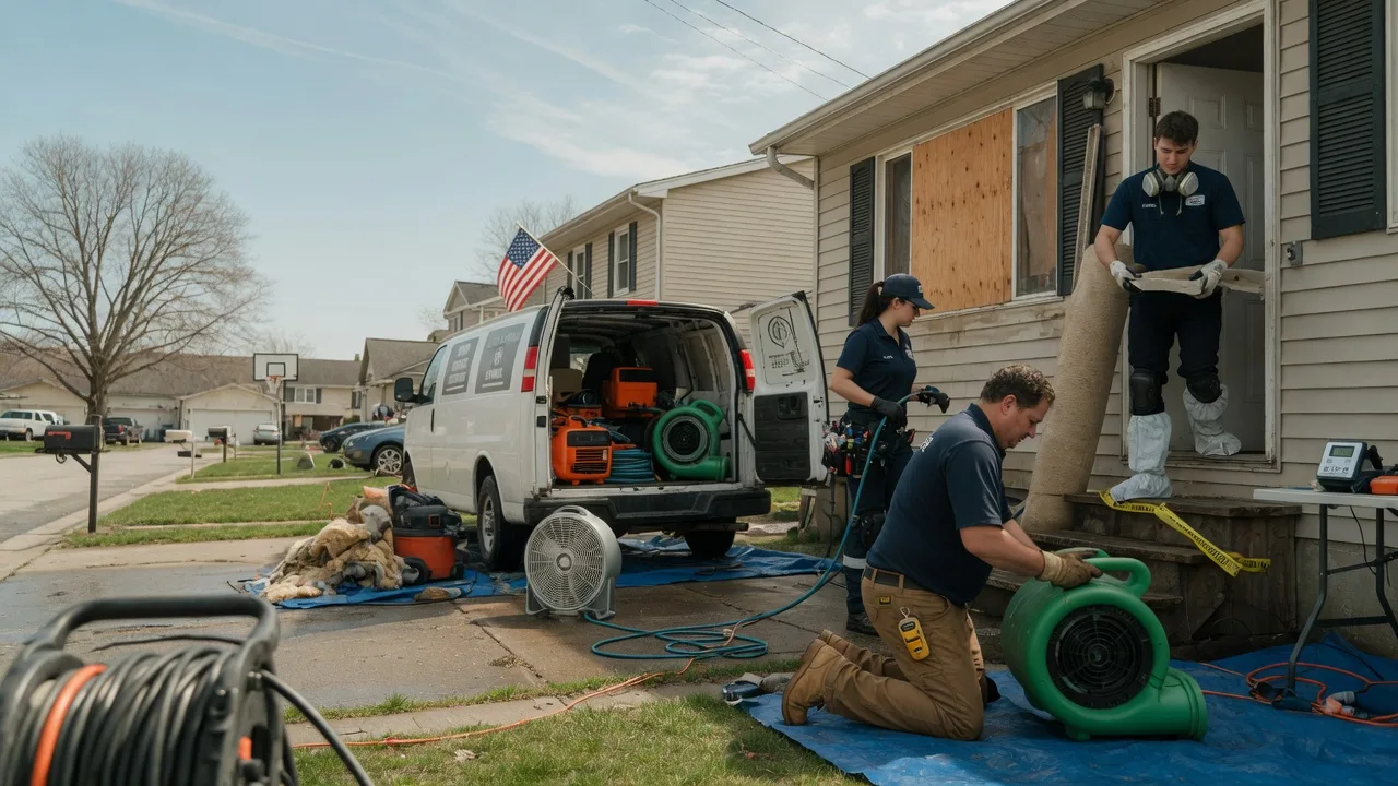 Water Damage Restoration in Leavenworth, IN near me